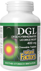 Natural Factors Dgl Deglycyrrhizinated Licorice Root 400 Mg Natural Factors 90 Kautabletten Natural Factors Dgl Deglycyrrhizinated Licorice Root 400 Mg Natural Factors 90 Kautabletten