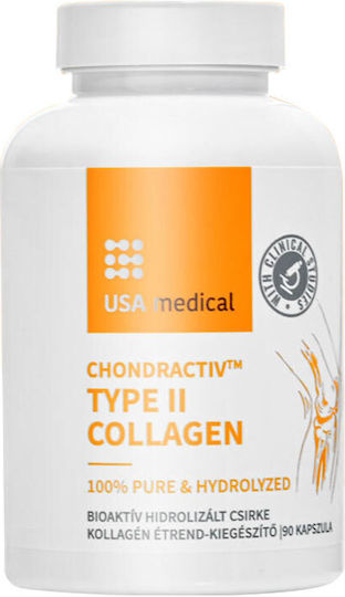 USA Medical Chondractiv Type II Колаген USA Medical 90 Капсули