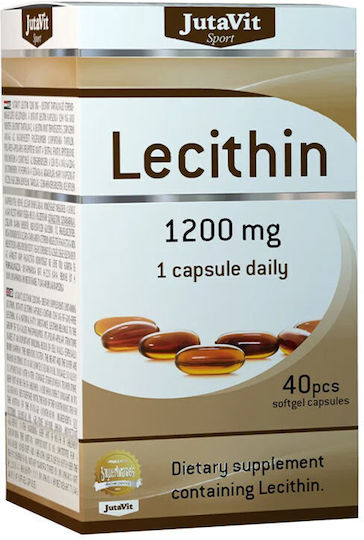 JutaVit Лецитин 1200 Mg JutaVit 40 Меки Капсули
