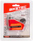 Biketec OM Motorradschloss Scheibenbremse mit Durchmesser des Bolzens 10mm