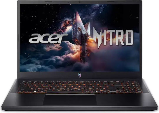 Acer Nitro V 15 15.6" IPS FHD 165Hz (i7-13620H/16GB/250GB SSD + 16GB SSD/GeForce RTX 5060/W11 Pro) (Международна английска клавиатура)
