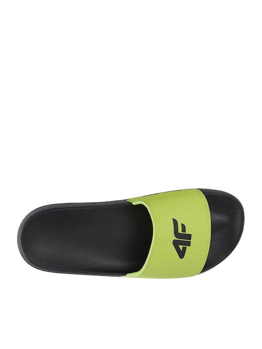 4F Herren Slides Gelbe
