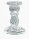 ecarla Ecarla Kerzenhalter Aus Glas In Transparentem Farbe 10cm