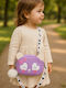 Kinder Tasche Umhängetasche Lila 17x13x5cm