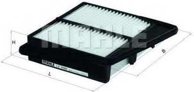 Mahle Original Auto Luftfilter LX 2688