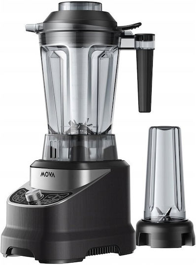 Mova Mixer mit Glas Kanäta 1,8 l Schwarz