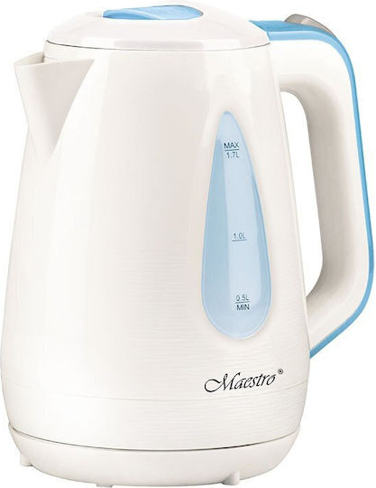 Maestro Електрическа кана 1.7lt 2200W Син