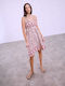 Celestino Damenkleid Mini Blumen Rosa