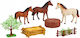 Lean Toys Set Farm Horses 23 Pcs