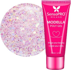SensoPro Gel Nägel Aurora Rosa 50ml