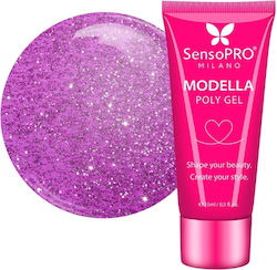 SensoPro Gel Falsche Nagelgel Lila Luxe 15ml