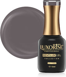 Luxorise Ημιμόνιμο Βερνίκι Scarlet Brown 15ml