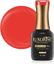 Luxorise Ημιμόνιμο Βερνίκι Νυχιών Red Apple 15ml
