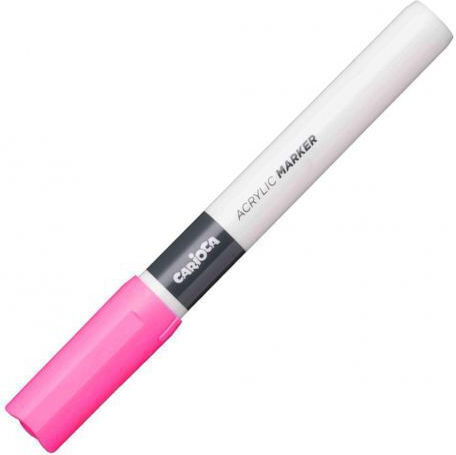 Carioca Ακρυλικός Μαρκαδόρος Pink Fluo 2mm