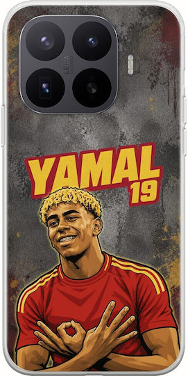Калъф World Stars Collection Lamine Yamal Xiaomi 17t Pro 5g Гъвкав TPU Прозрачен Силикон