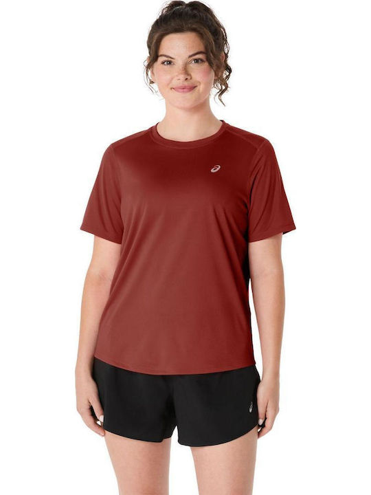 ASICS Core Ss Women's Short Sleeve Blouse Cinnamon
