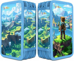 Gimboo Filled Blue Pencil Case