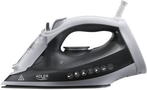 Adler Σίδερο Ατμού 2600W με Κεραμική Πλάκα