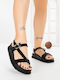 Sandale Casual Damă Negre