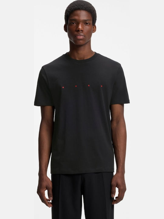 Hugo Kurzarm T-Shirt Schwarz