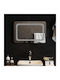 vidaXL Bathroom Mirror Led 60x40cm Transparent