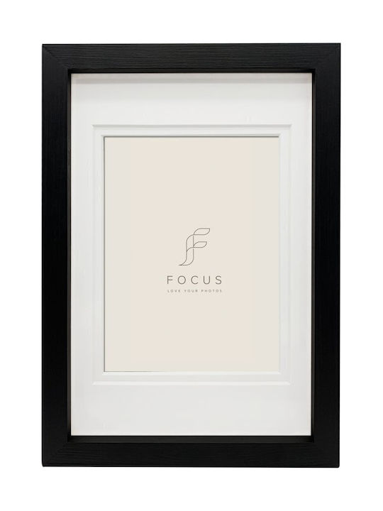 Focus Κορνίζα Πλαστική με Μαύρο Πλαίσιο