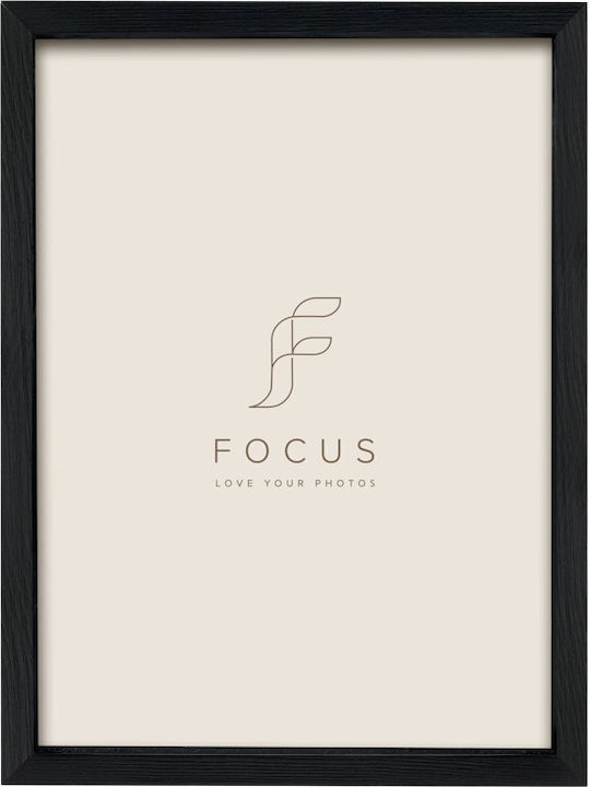 Focus Kunststoff Fotorahmen mit Schwarzem Rahmen