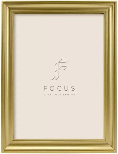 Focus Photo Frame With Gold Plastic Frame 20x30