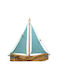 Piteros Boat Wooden Olive Knitted Canvas A07 Veramane 35x30x4/550g