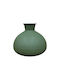 Vază Decorativă Metalică Verde 16xÎnălțime 17cm