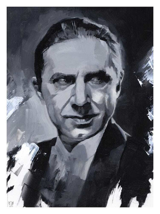 Dracula Art Print Dracula By Chris Valentine 41 X 31 Cm Unframed