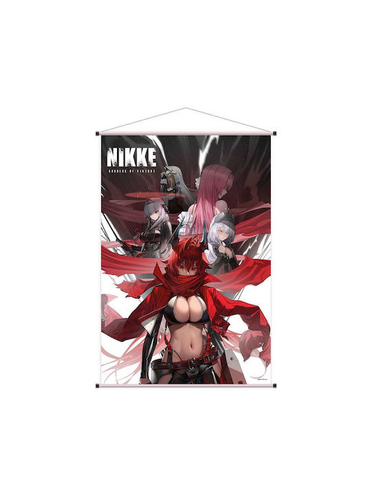 Goddess Victory Nikke Wallscroll Red Hood Snow White Scarlet Dorothy & Rapunzel 60 X 90 Cm