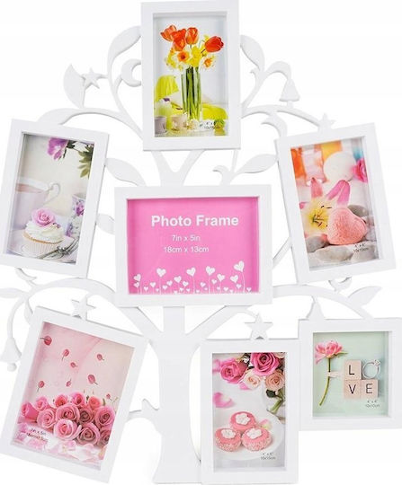 Fandy Photo Frame With White Plastic Frame