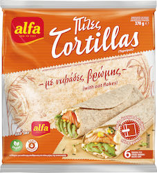 Alfa Τορτίγια Νιφάδες Βρώμης 25cm 370gr Alfa Τορτίγια Νιφάδες Βρώμης 25cm 370gr