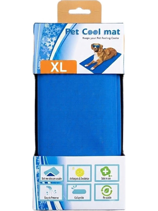 Denik Pets Στρώμα Σκύλου Δροσιστικό Μπλε 93x78εκ.