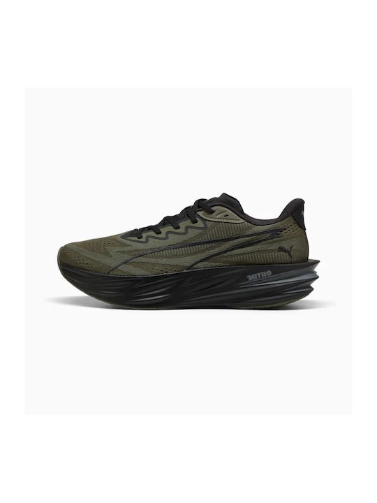 PUMA Deviate Men's Running Moss Veil-black