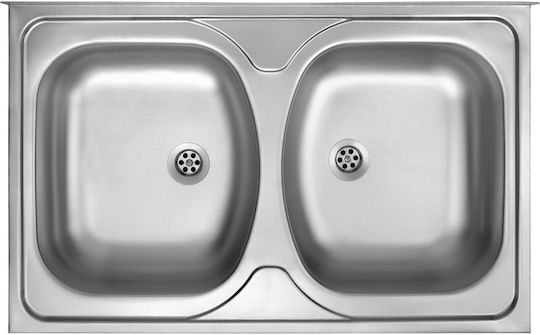 Deante ZM5_320N Drop-In Inox със смесител M80xШ50cm Сив Deante ZM5_320N Drop-In Inox със смесител M80xШ50cm Сив