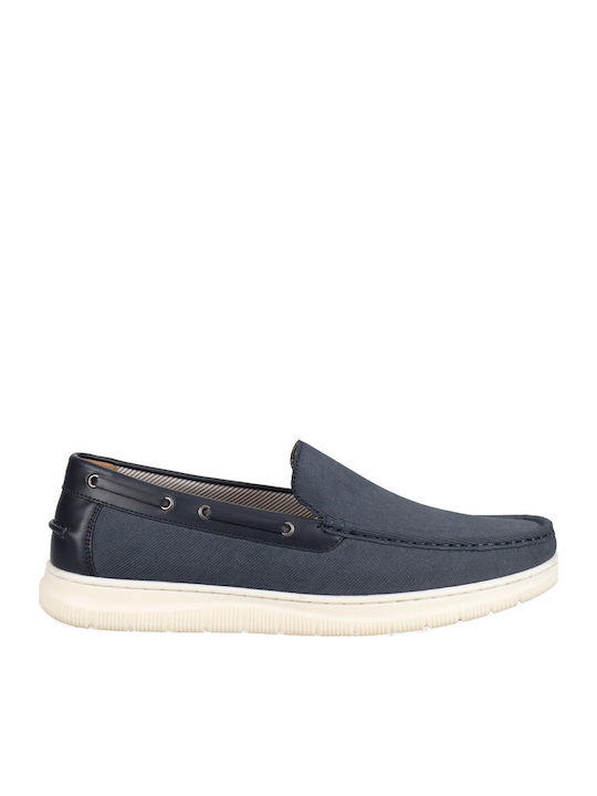 Men's Boat Shoes In Blue Colour