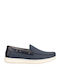 Men's Boat Shoes In Blue Colour