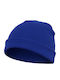 Beanie Unisex Σκούφος Πλεκτός σε Μαύρο χρώμα