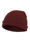 Beanie Unisex Knitted Beanie in Red Colour