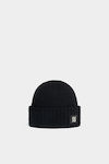 Dsquared2 Beanie Women's Knitted Beanie in Black