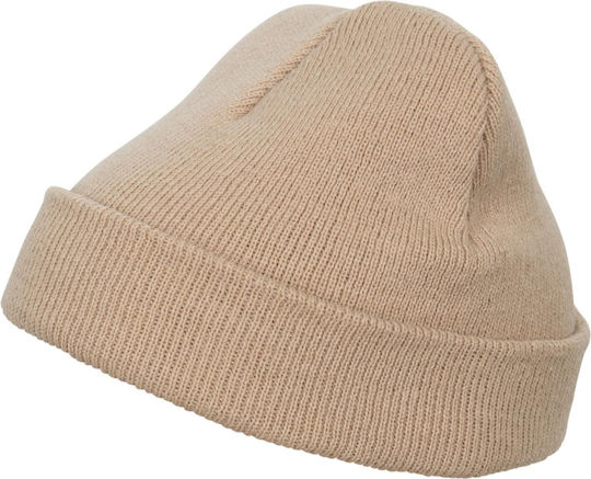 Beanie Unisex Σκούφος Πλεκτός σε Μαύρο χρώμα