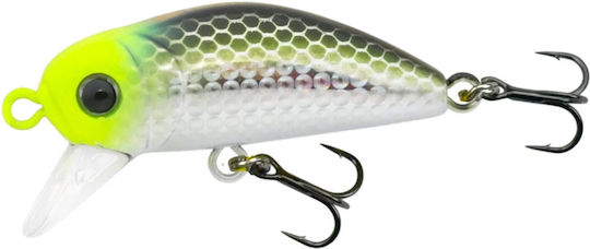 Mercan Bidik35 Künstliche Köder Fisch (Minnow) 3,5cm/3,1g UV-Mullet