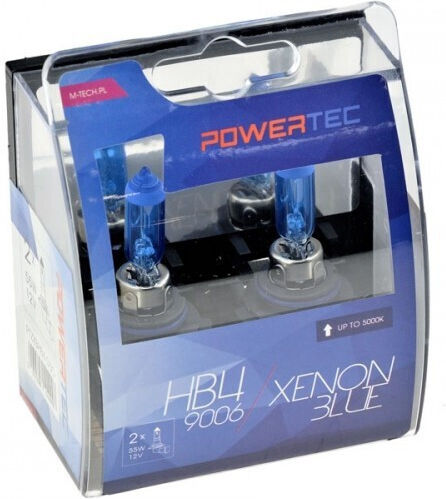 Халогенни Крушки Hb4 Xenon Син Без Одобрение Тип Ez-hb4xb-duo