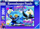 Puzzle Pentru Copii K-POP Demon Hunters Derpy Tiger Și Sussie Bird XXL Pentru 6+ Ani 100 Piese Ravensburger