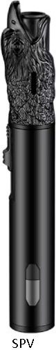 SPV Windproof Flame Lighter In Black Colour