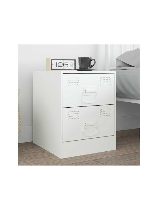 vidaXL Furniture Handle Made of White Metal 879443