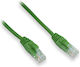 Lynx U/UTP Cat.5e (Gigabit) Network Cable Ethernet 0.1m Green 10 Pieces