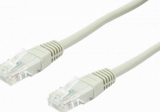 Accura U/UTP Cat.5e (Gigabit) Καλώδιο Δικτύου Ethernet 0.5m Γκρι
